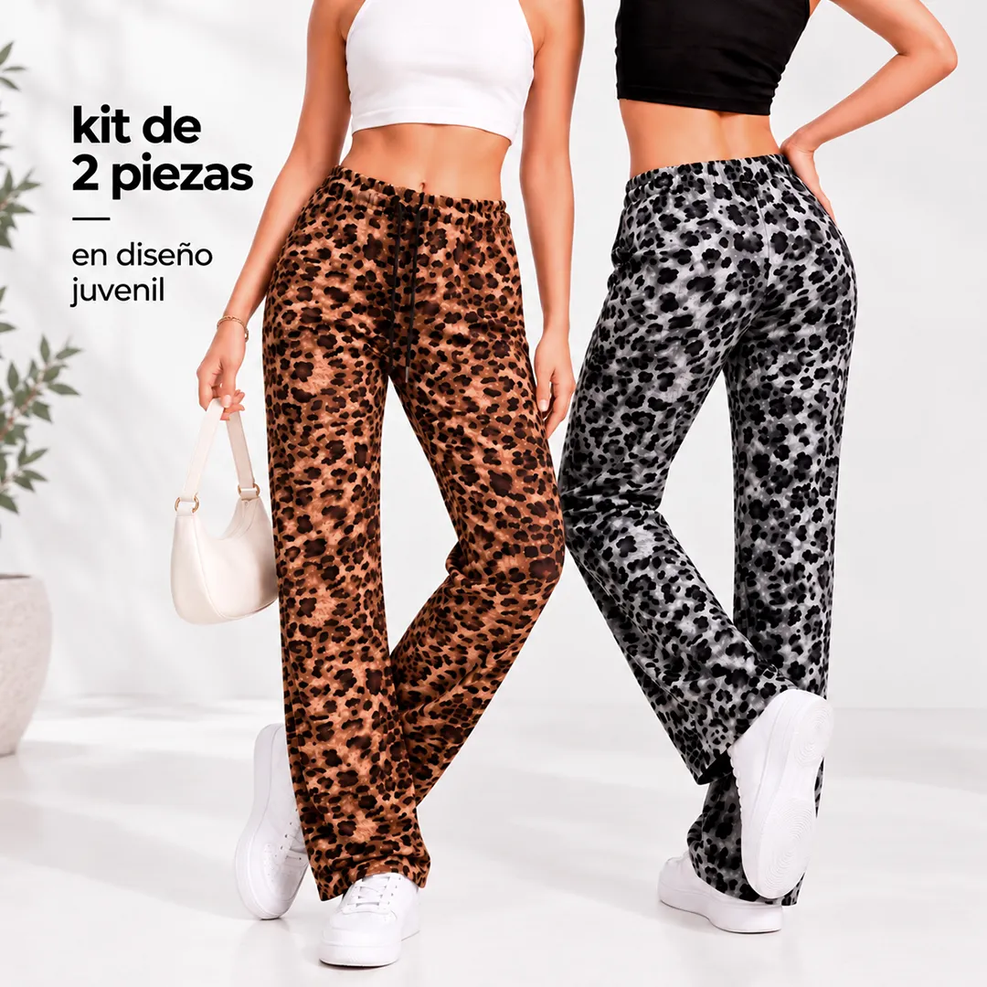 AD2622 primera edicion pantalon animal print dama 15220
